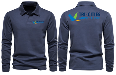 PSC AIRPORT LONG SLEEVE POLO